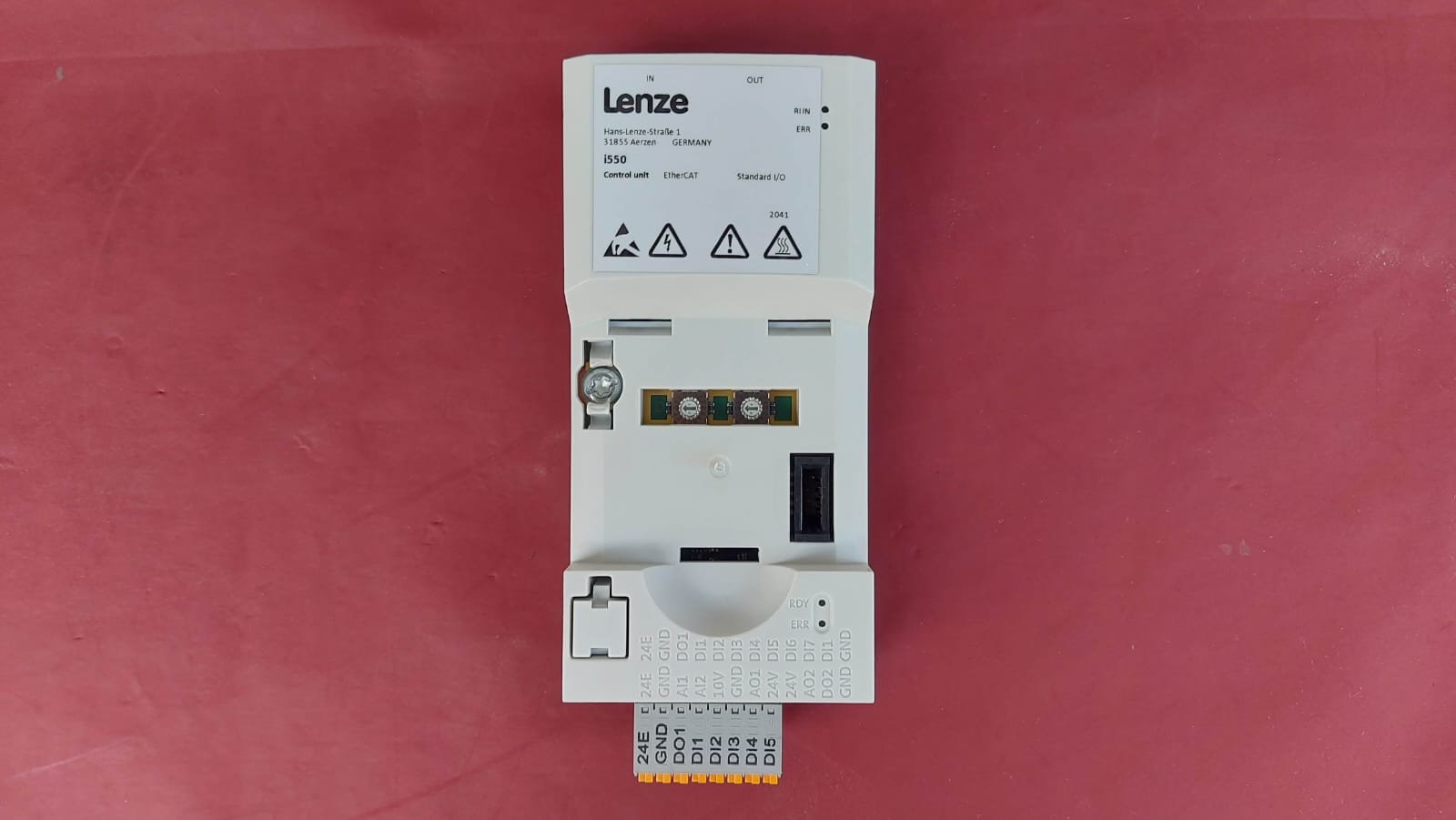 LENZE I5CA5T02000VA0000S 16065473 LENZE İ550 ETHERCAT CONTROL UNİT I5CA5T02000VA0070S